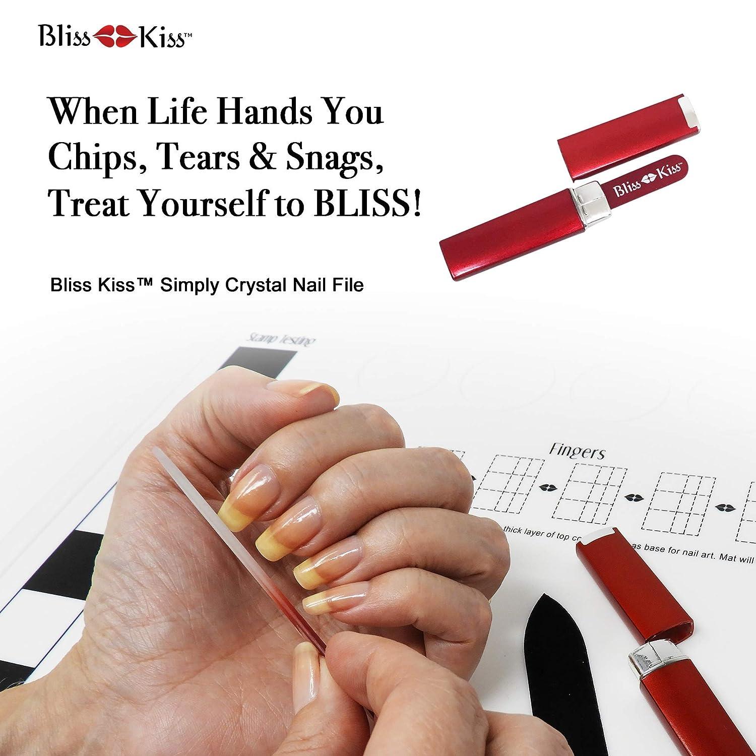  Bliss Kiss Simply Neat Manicure Mat - Silicone Manicure Mat  for Stamping and Nail Art : Beauty & Personal Care
