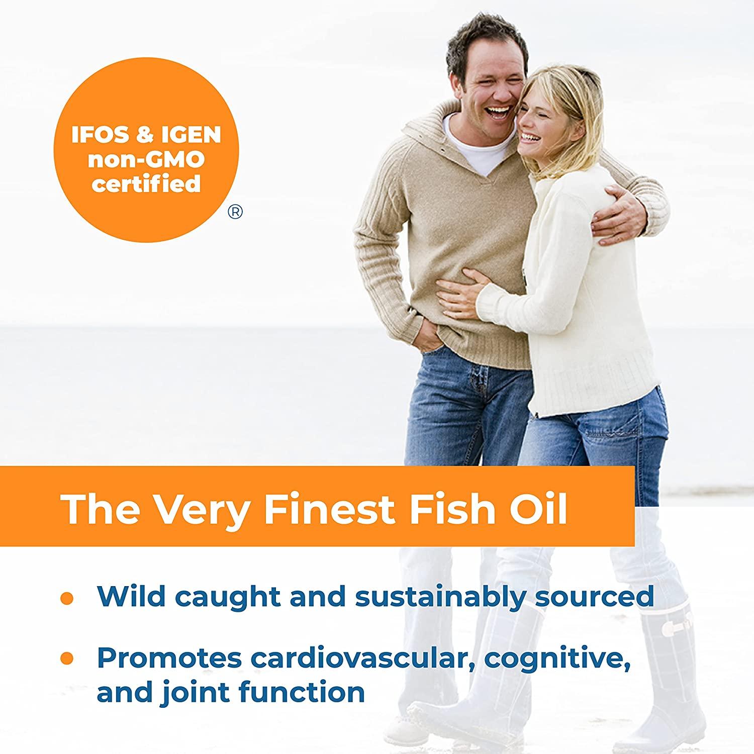 Carlson The Very Finest Fish Oil: Promotes Cardiovascular & Joint Function