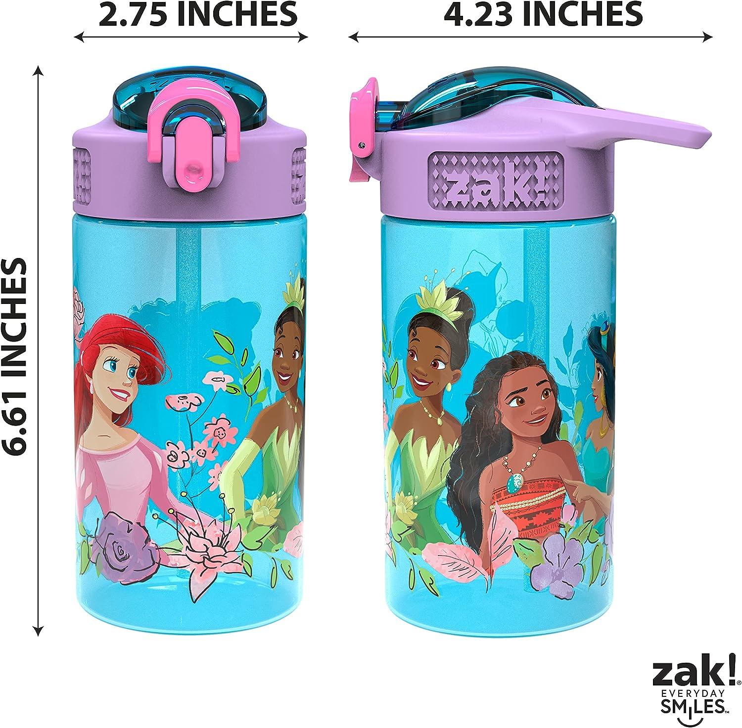  Zak Designs Blippi Kids Water Bottle with Spout Cover and  Built-In Carrying Loop, Made of Durable Plastic, Leak-Proof Design for  Travel (16 oz, Pack of 2) : Home & Kitchen
