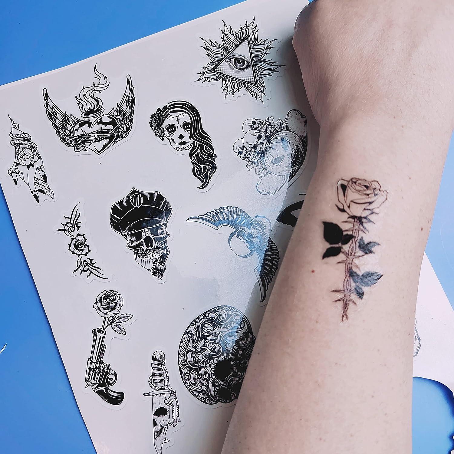 Temporary LASER TATTOO Paper and make your own design - 5 sheets