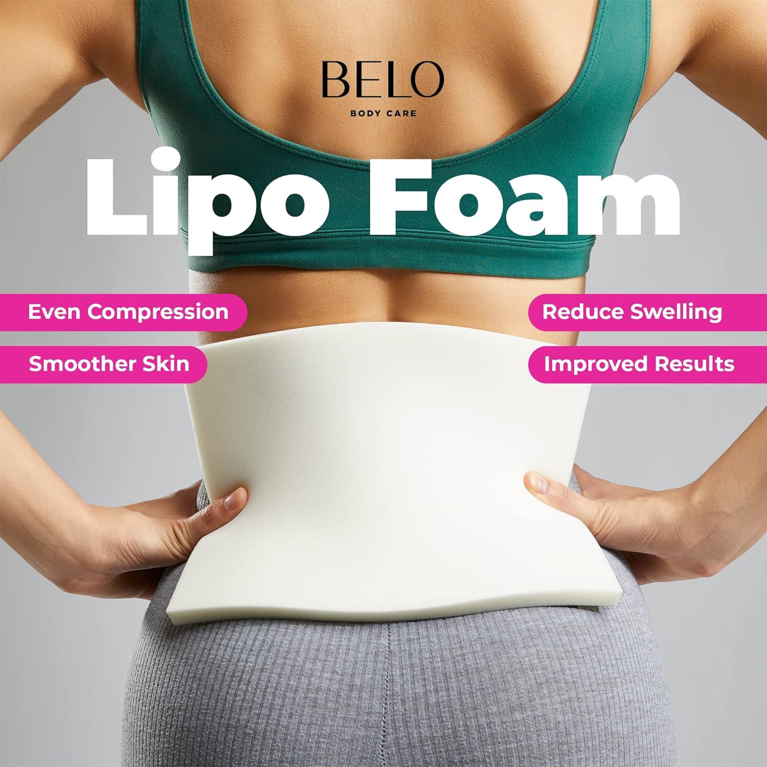 Lipo Foam Pads for Post Surgery Ab Board After Liposuction Surgery  Flattening Tummy Tuck Abdominal Compression Garments Lipo Foam Sheets 11x  7.9 x