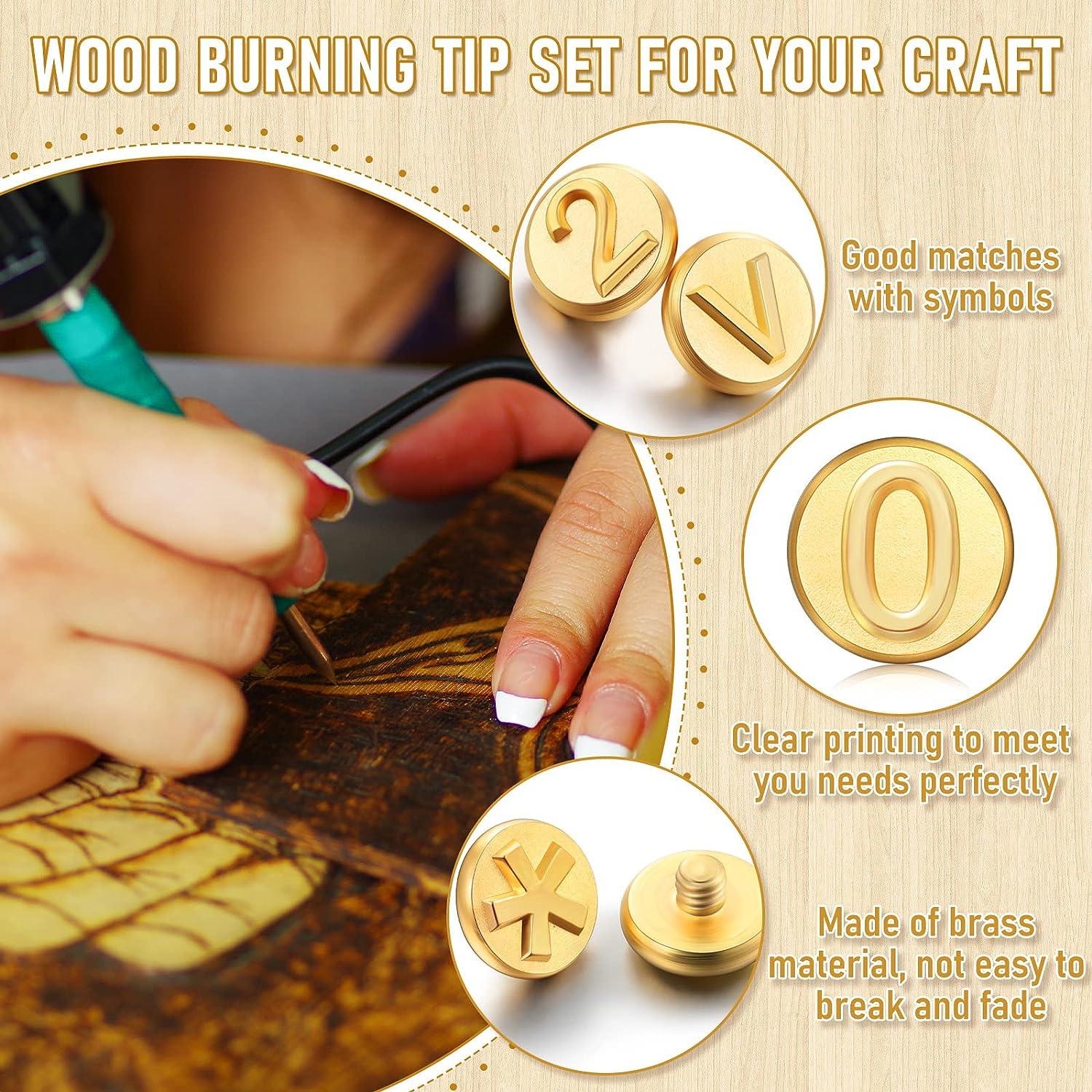 Wood Burning Tips Tip Letters Burner Tool Letter Embossing