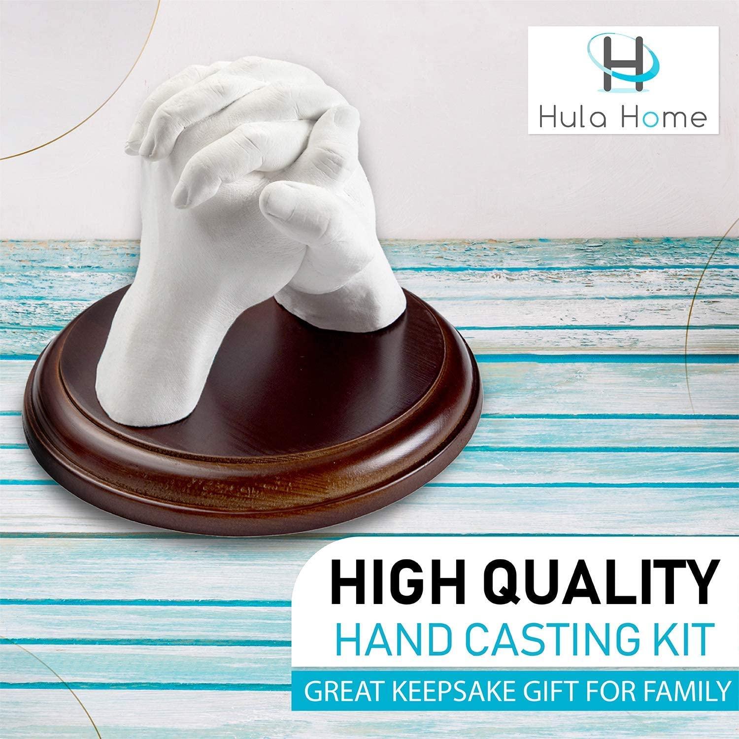 Plaster Hand Mold Casting Hand Casting Kit For Couples Or Family Hand Mold  Keepsake Sculpture Kit