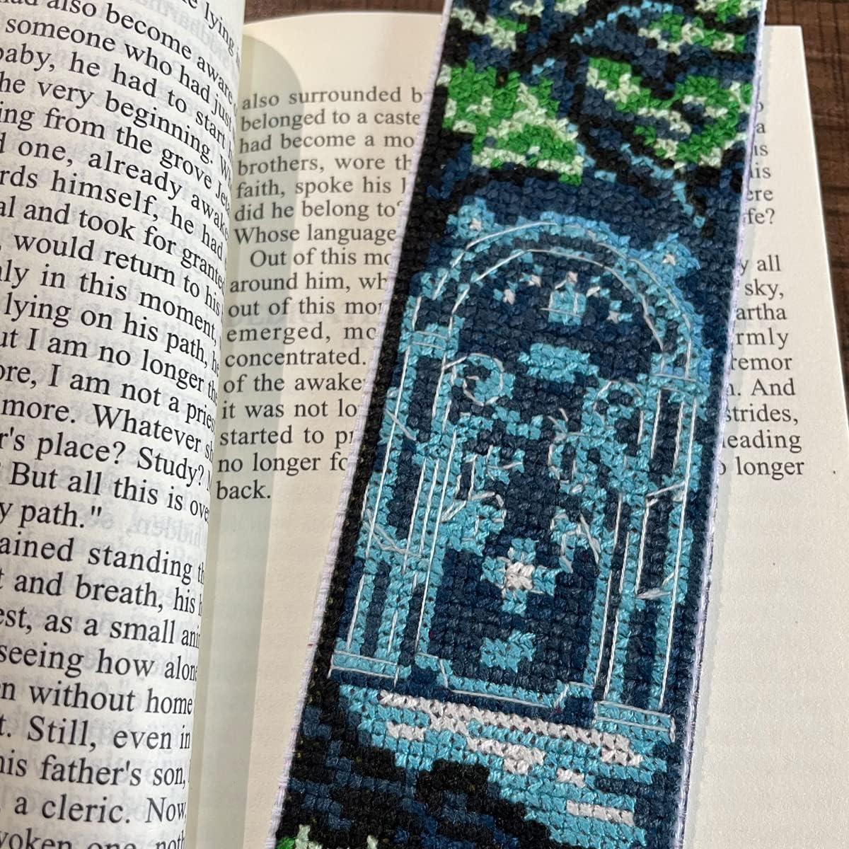 Cross Stitch Kit Bookmark, Bookmark Cross-stitch