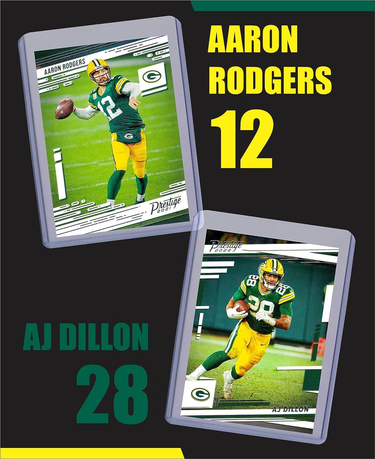 Green Bay Packers Cards: Rodgers, Dillon, Jones, Travis Fulgham