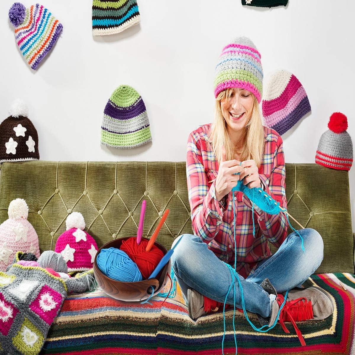 Yarn Bowls Crocheting, Knitting Yarn Bowl Holder