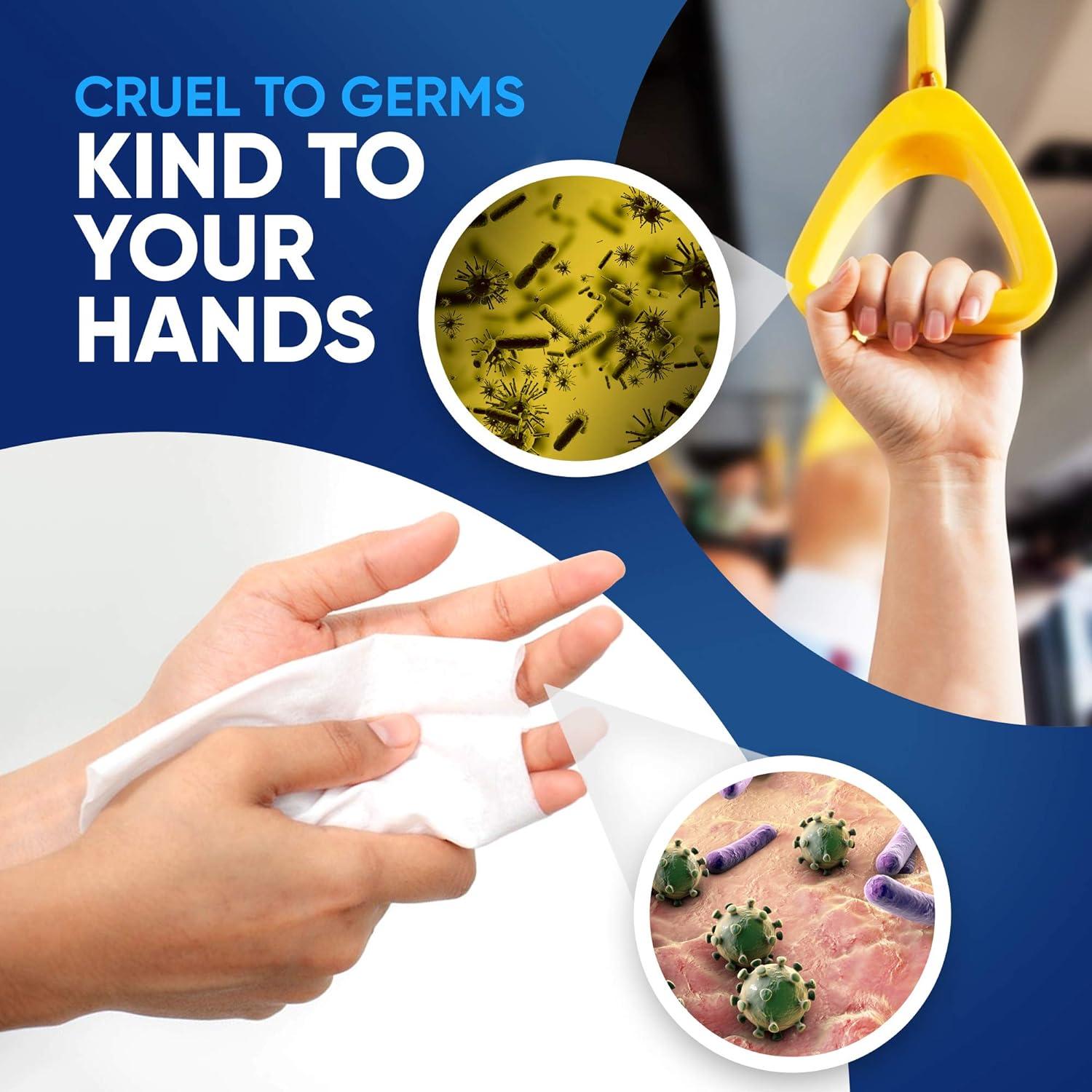 Hand Sanitizing Wipes - Kills 99.9% of Germs
