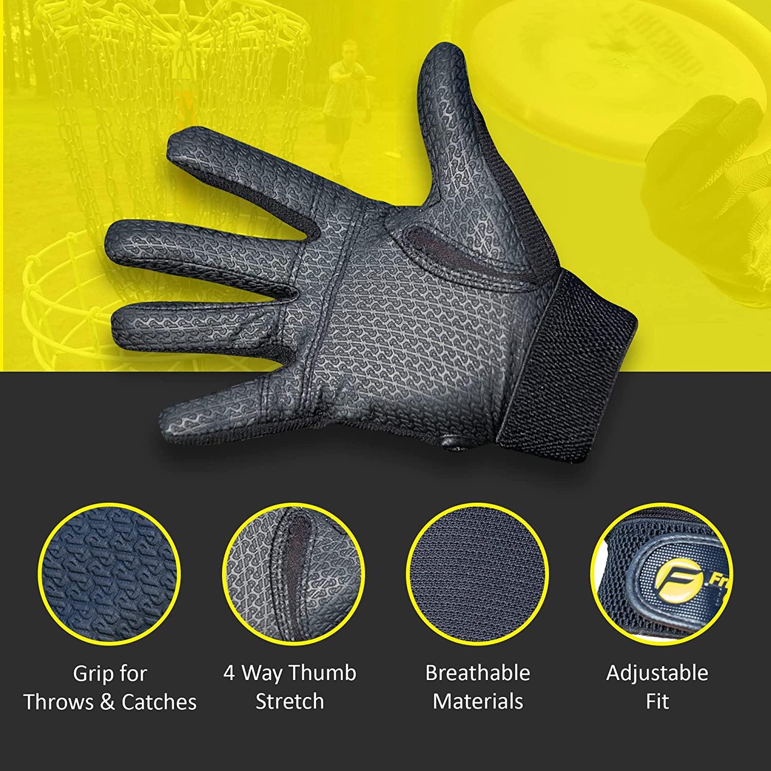 Friction 3 Ultimate Frisbee Gloves (pair) - Small Planet Disc Sports - New  Zealand