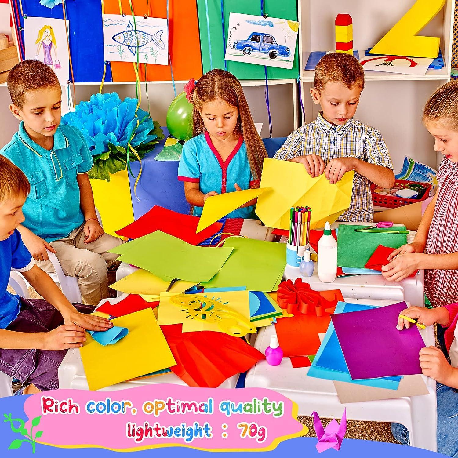 Buy Colorations Construction Paper, Classroom Art Supplies, 9 x