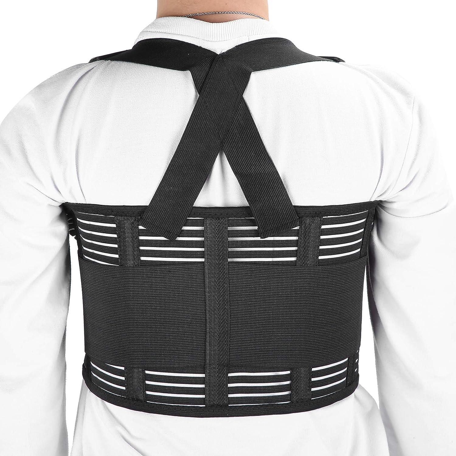 Adjustable Chest Strap Chest Support Strap for Men Women, Respiratory  Support Belt Shoulder Posture Correction for Rib Damage, Rib Breakage :  : Health & Personal Care