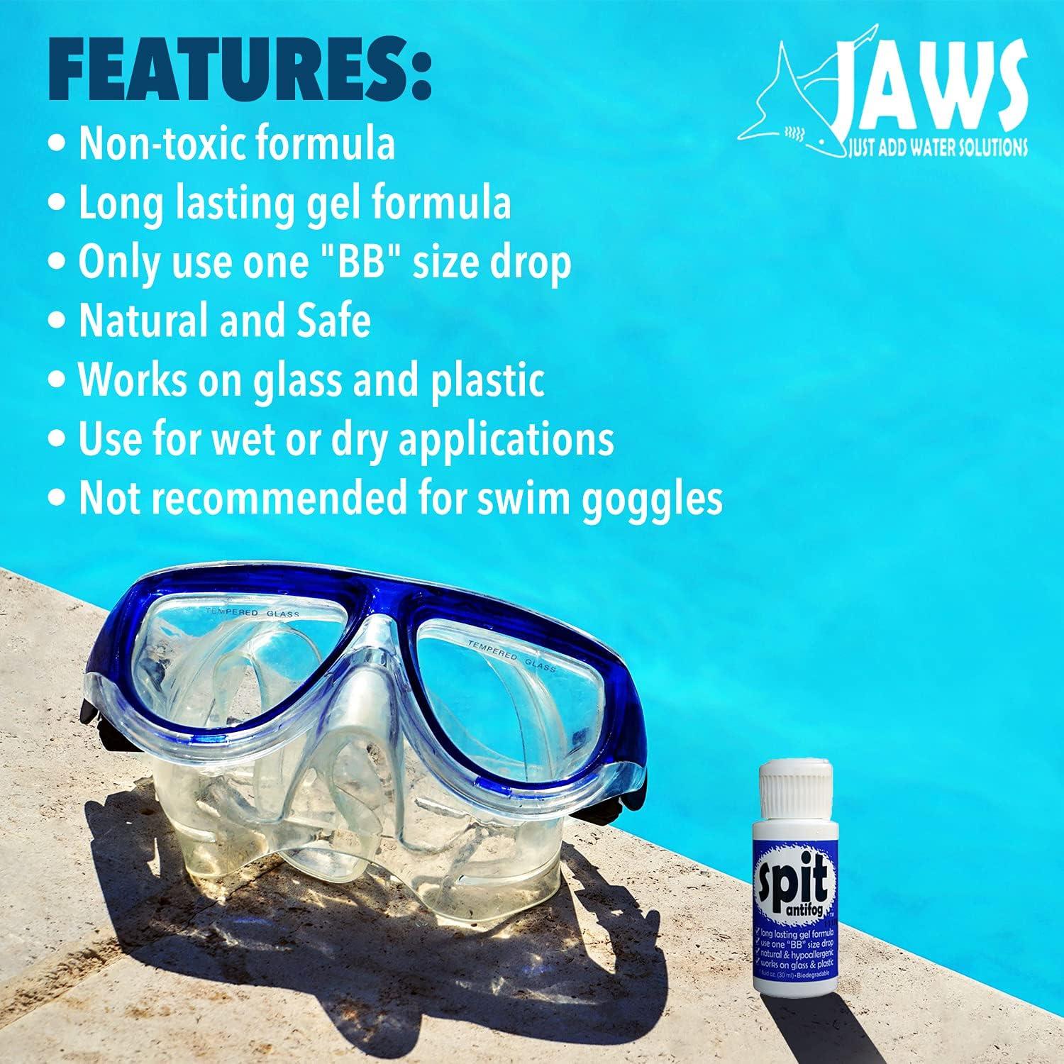 JAWS Quick Spit 1 oz. Anti-fog Spray 2-Pack 