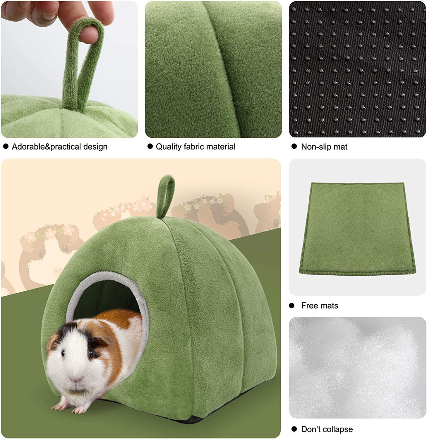 Practical Chinchilla Cage Hideout Hamster House Accessories Guinea