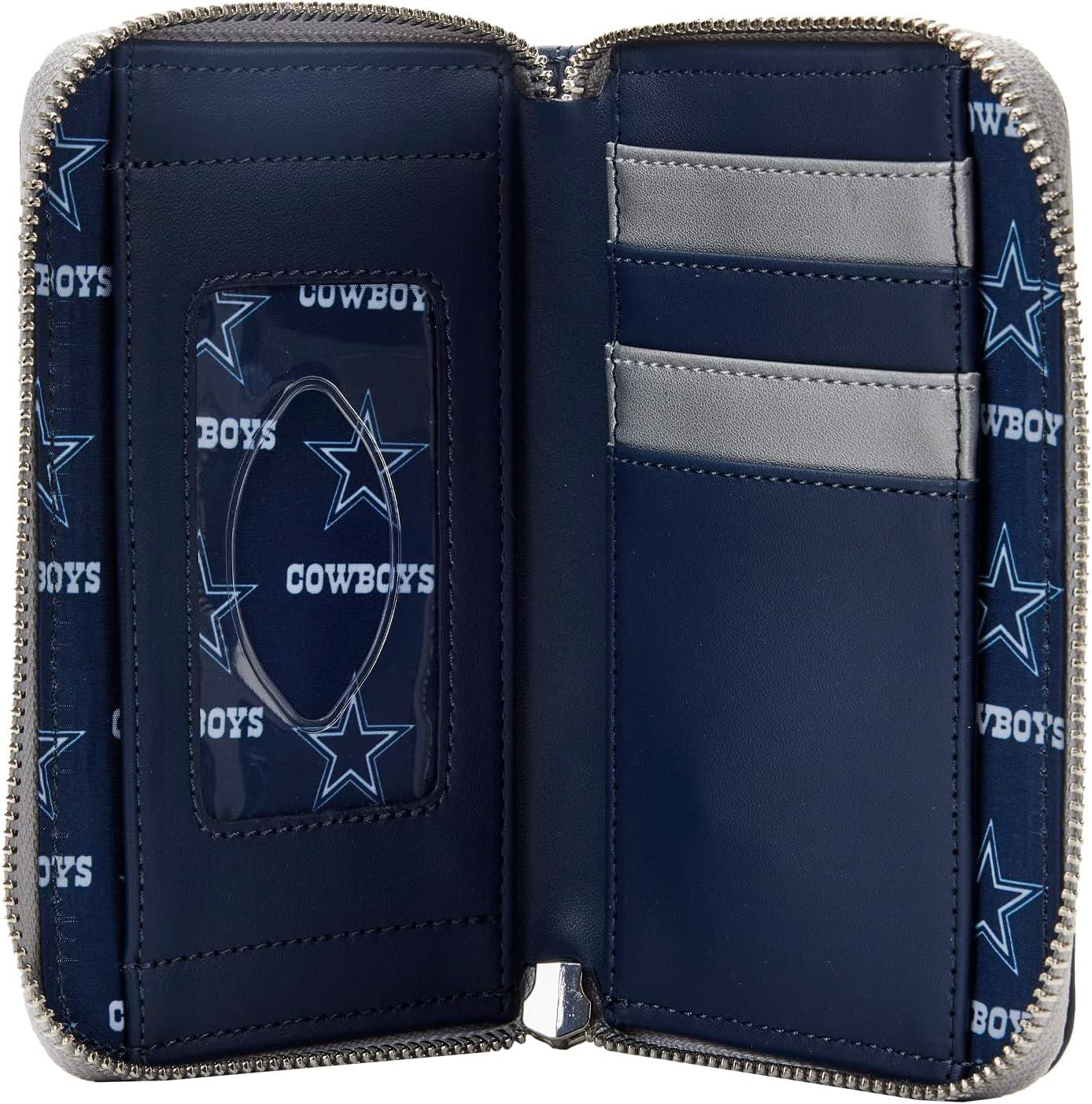 Loungefly NFL: Dallas Cowboys Wallet with Patches