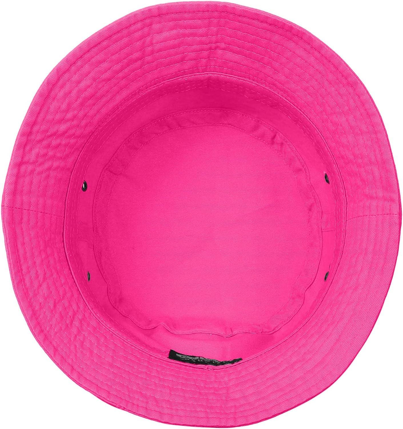 Falari Men Women Unisex Cotton Bucket Hat 100% Cotton Packable for