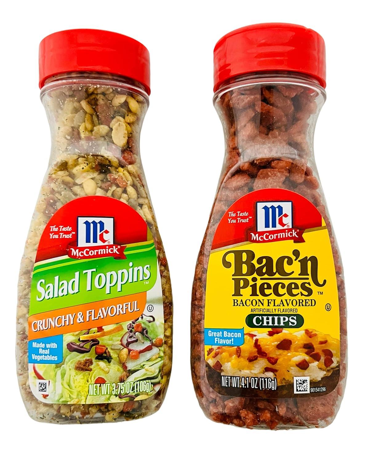 Mccormick Salad Toppings, Crunch & Flavorful - 3.75 oz
