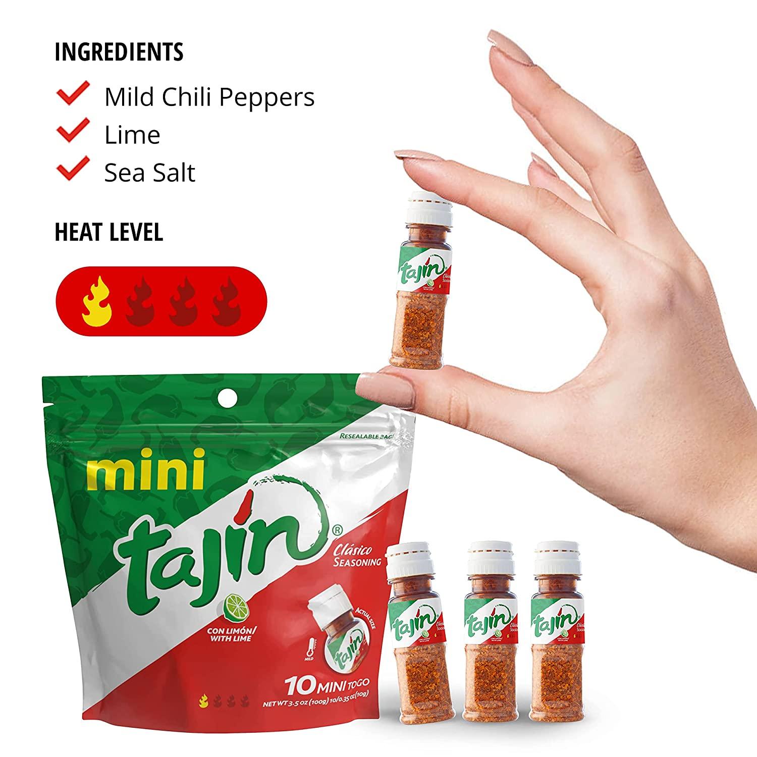 Tajin Low Sodium Fruit and Snack Seasoning Clasico (Pack of 2)