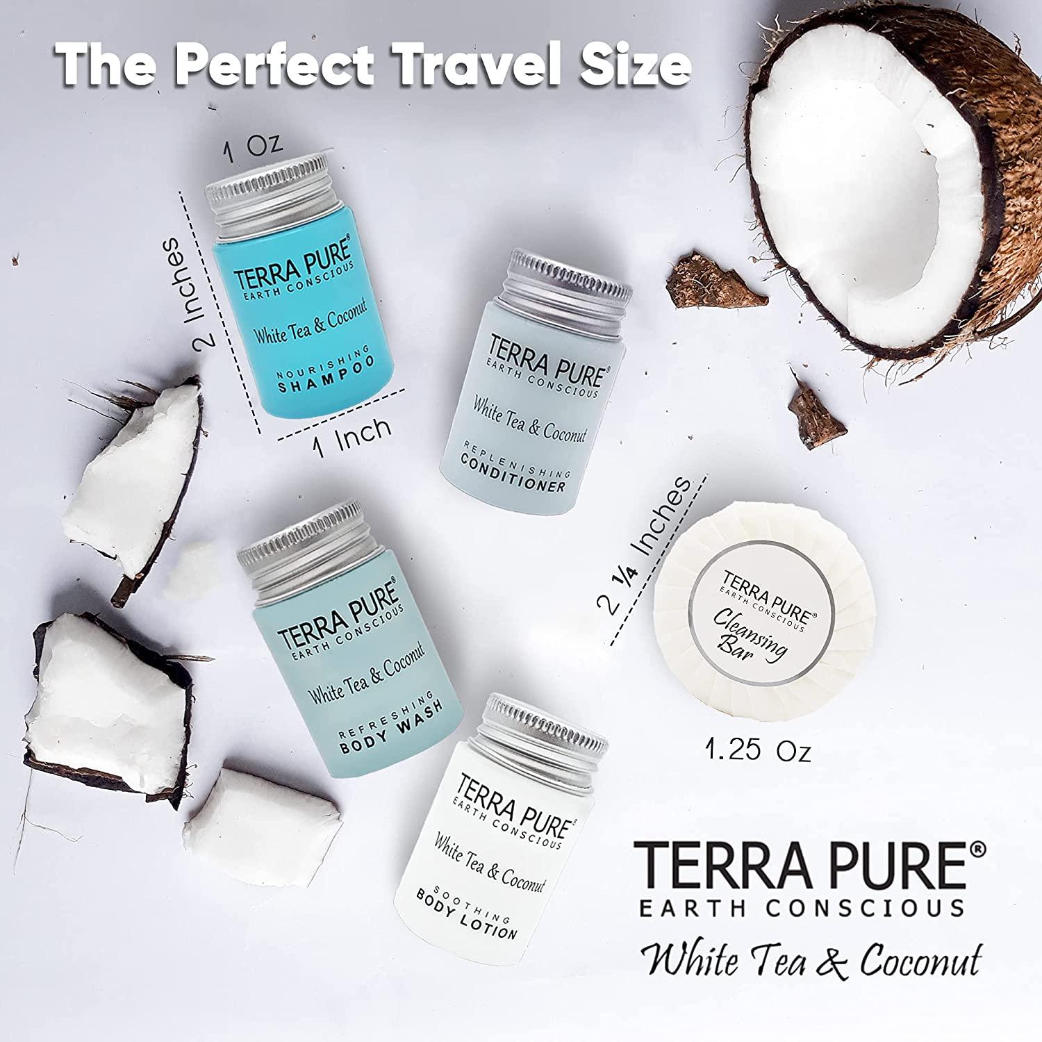 Terra Pure White Tea and Coconut Hotel Soap  Travel Size Toiletries B —  Diversified Hospitality