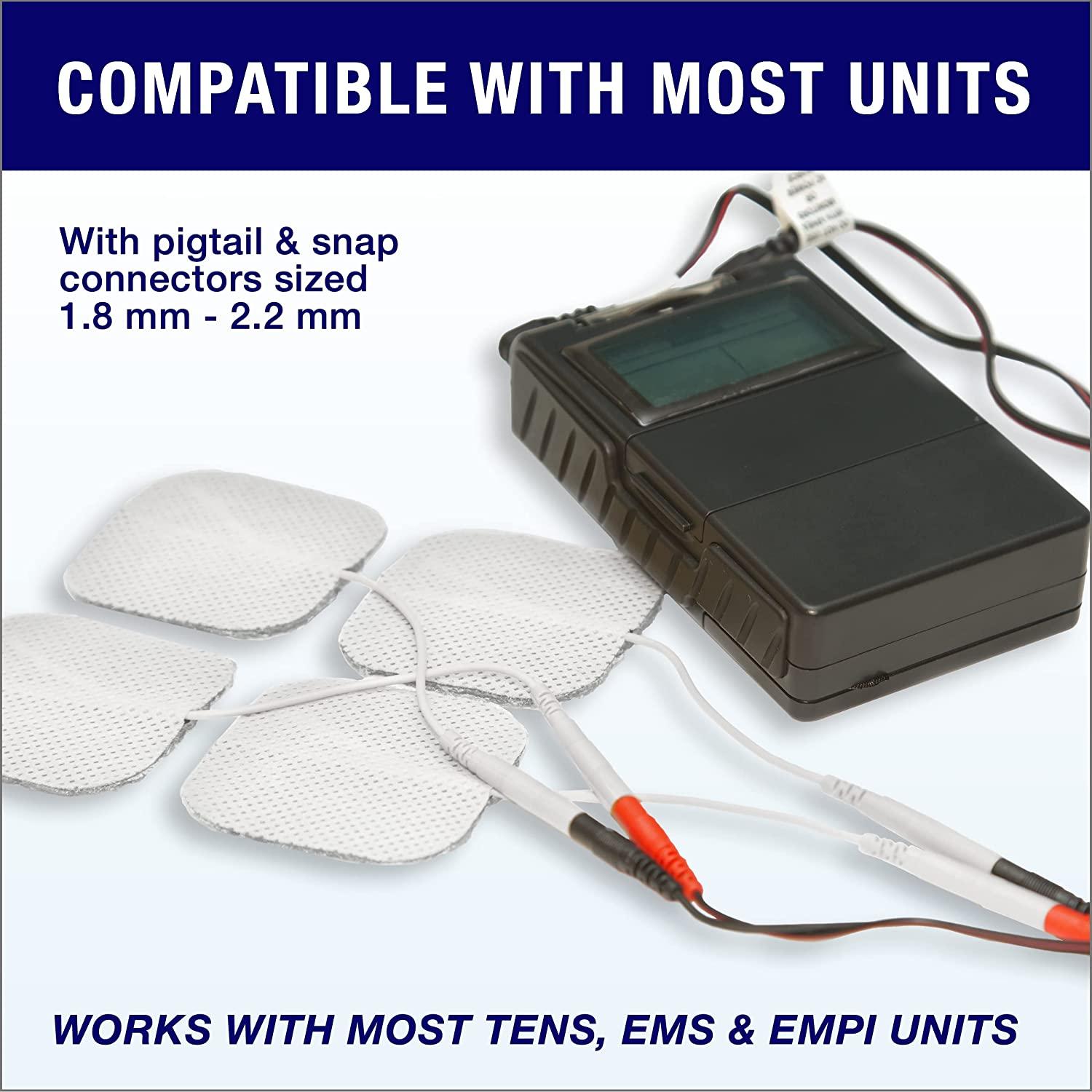 EMPI Compatible Electrodes - 2x2 8 Pack – Discount TENS