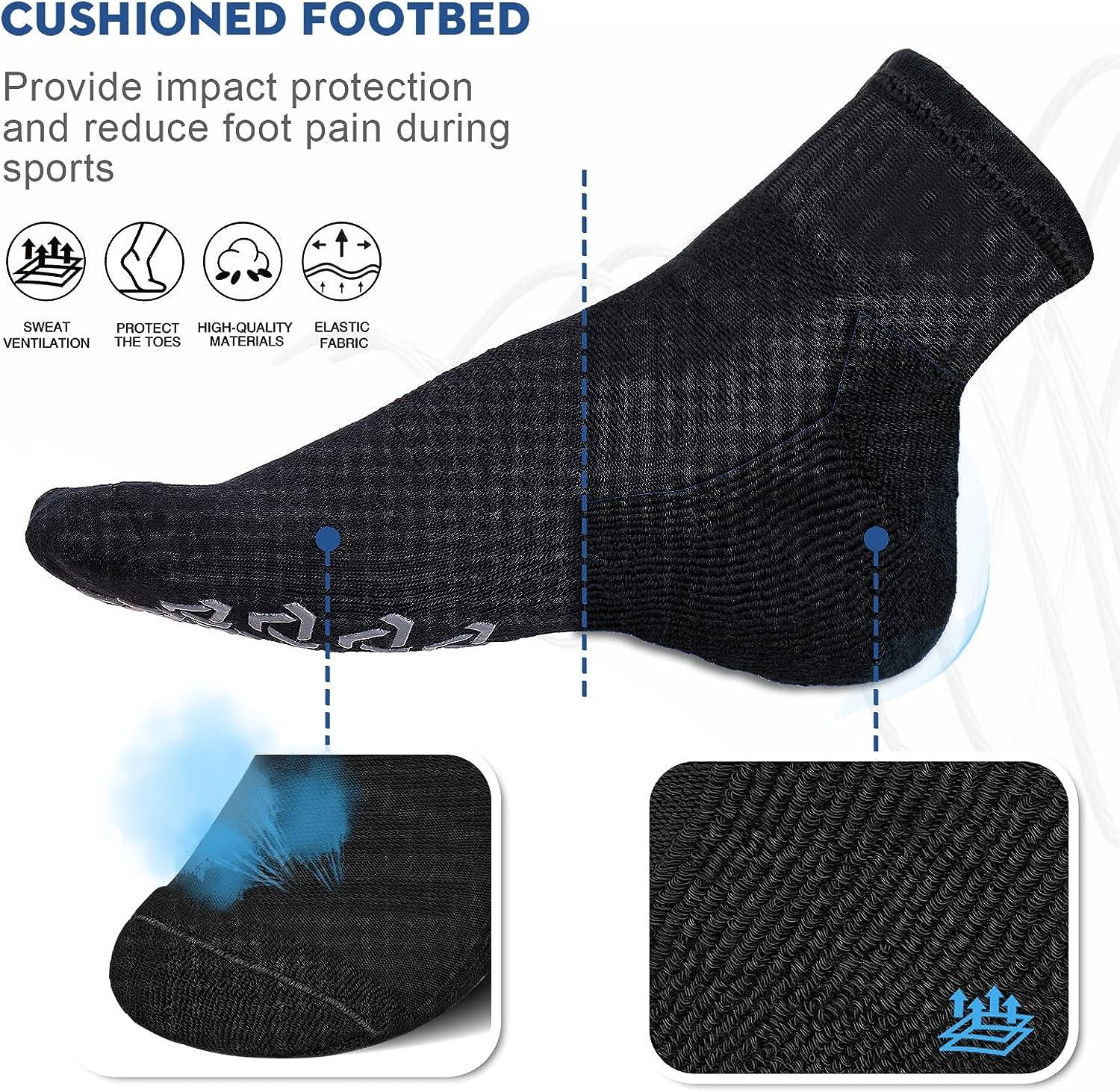 Yoga Socks For Women With Grips Non-slip Five Toe Socks For