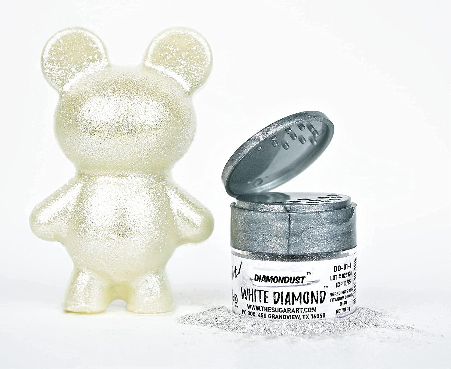 Diamond White Edible Glitter