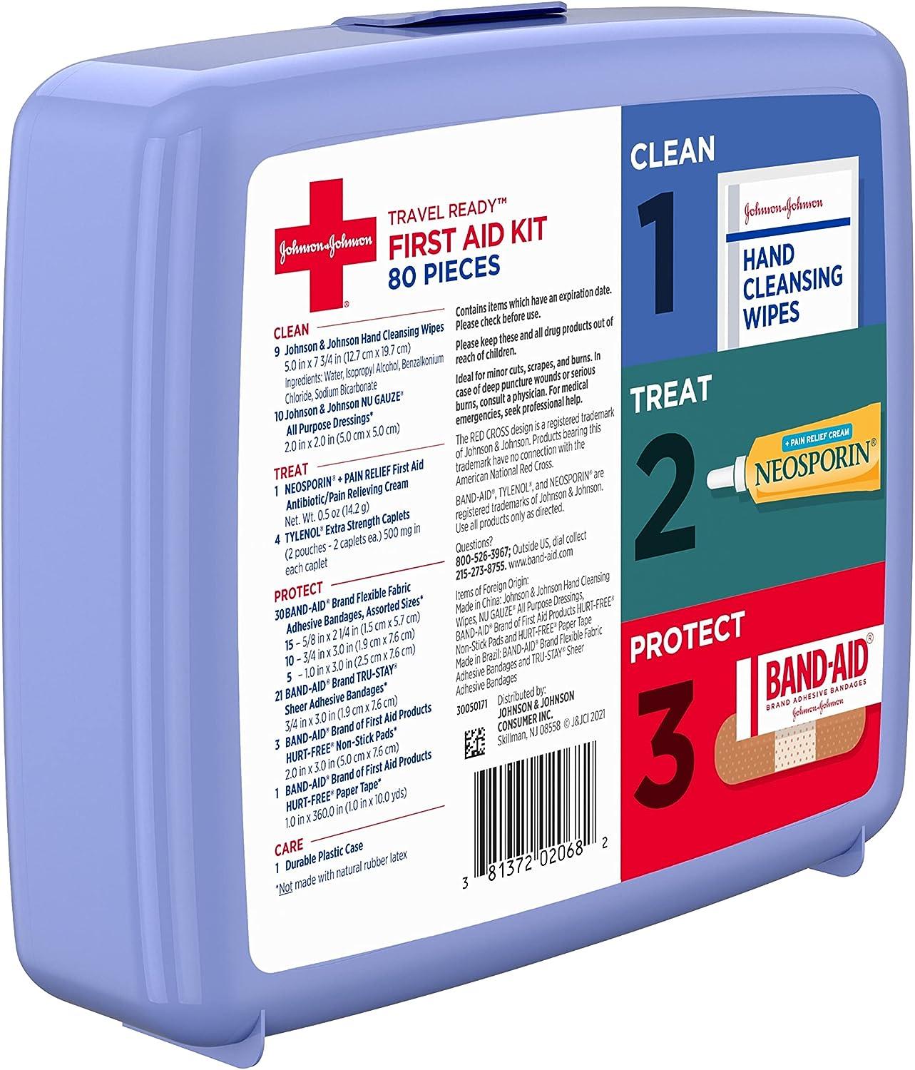 Compact On-The-Go Travel First Aid Kits