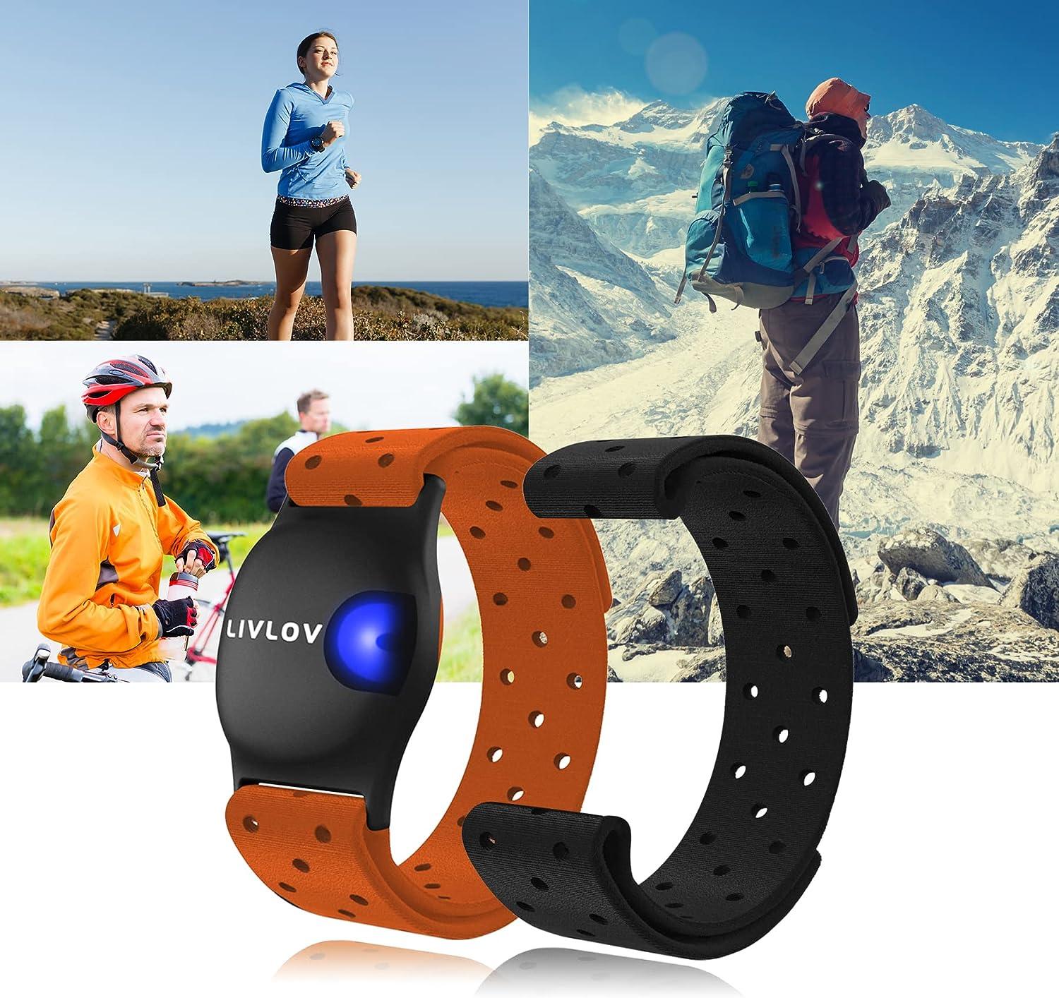  FITCENT Heart Rate Monitor Armband Replacement Strap  Compatible with OTF, OT Burn, OT Beat Burn, Orange Theory Heart Rate  Monitor Band : Sports & Outdoors