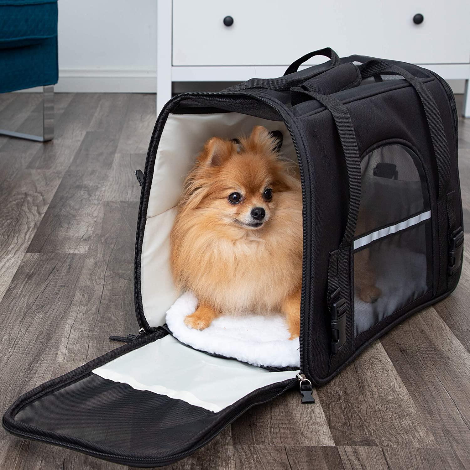 Cat Carrier, TSA Airline Approved Pet Carriers, Soft-Sided Dog Carrier