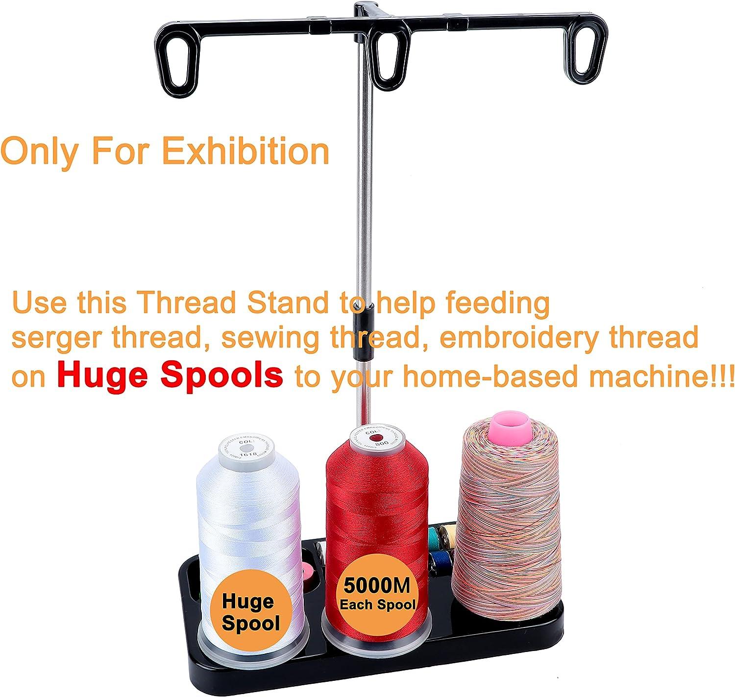 New brothread 60 Spools Wooden Thread Rack/Thread Holder Organizer