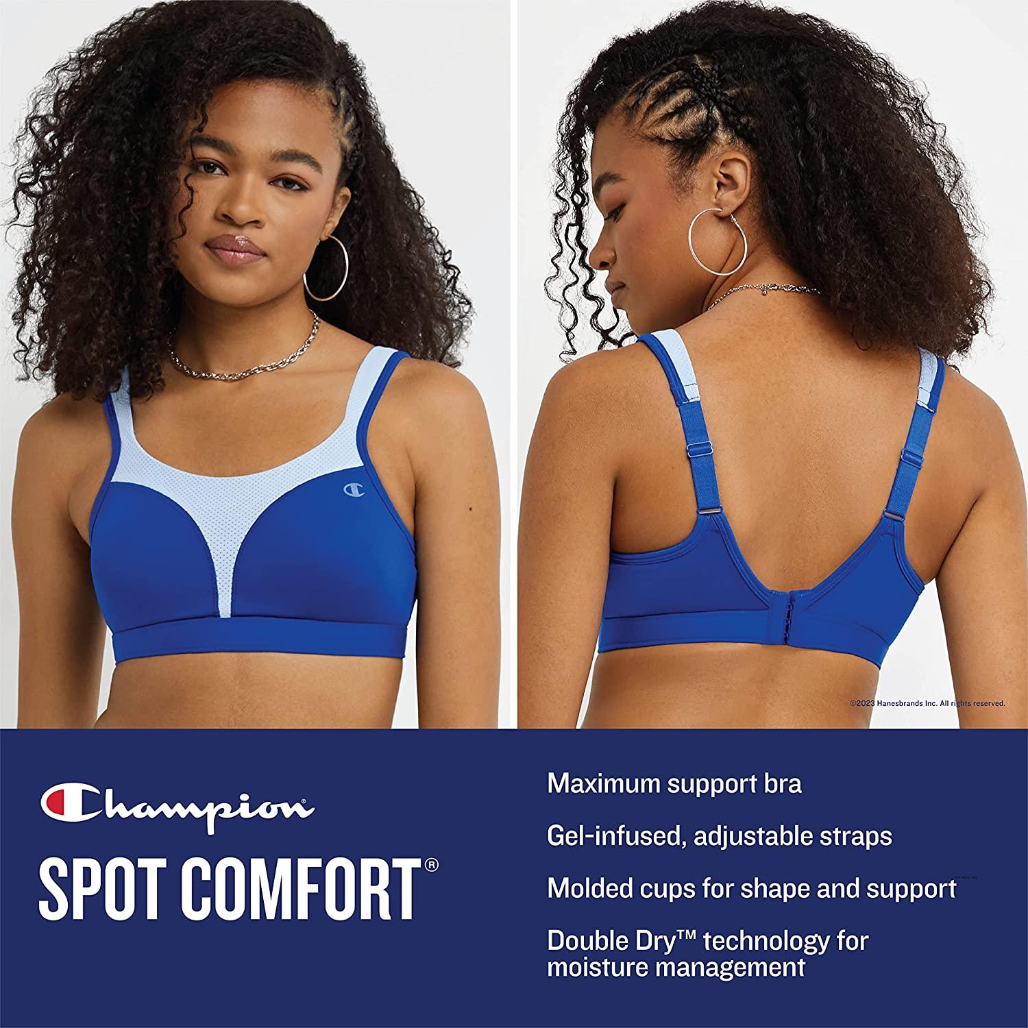 Buy Champion Women's Sports Bra, Spot Comfort, Maximum Support, High-Impact  Sports Bra for Women Online at desertcartSeychelles