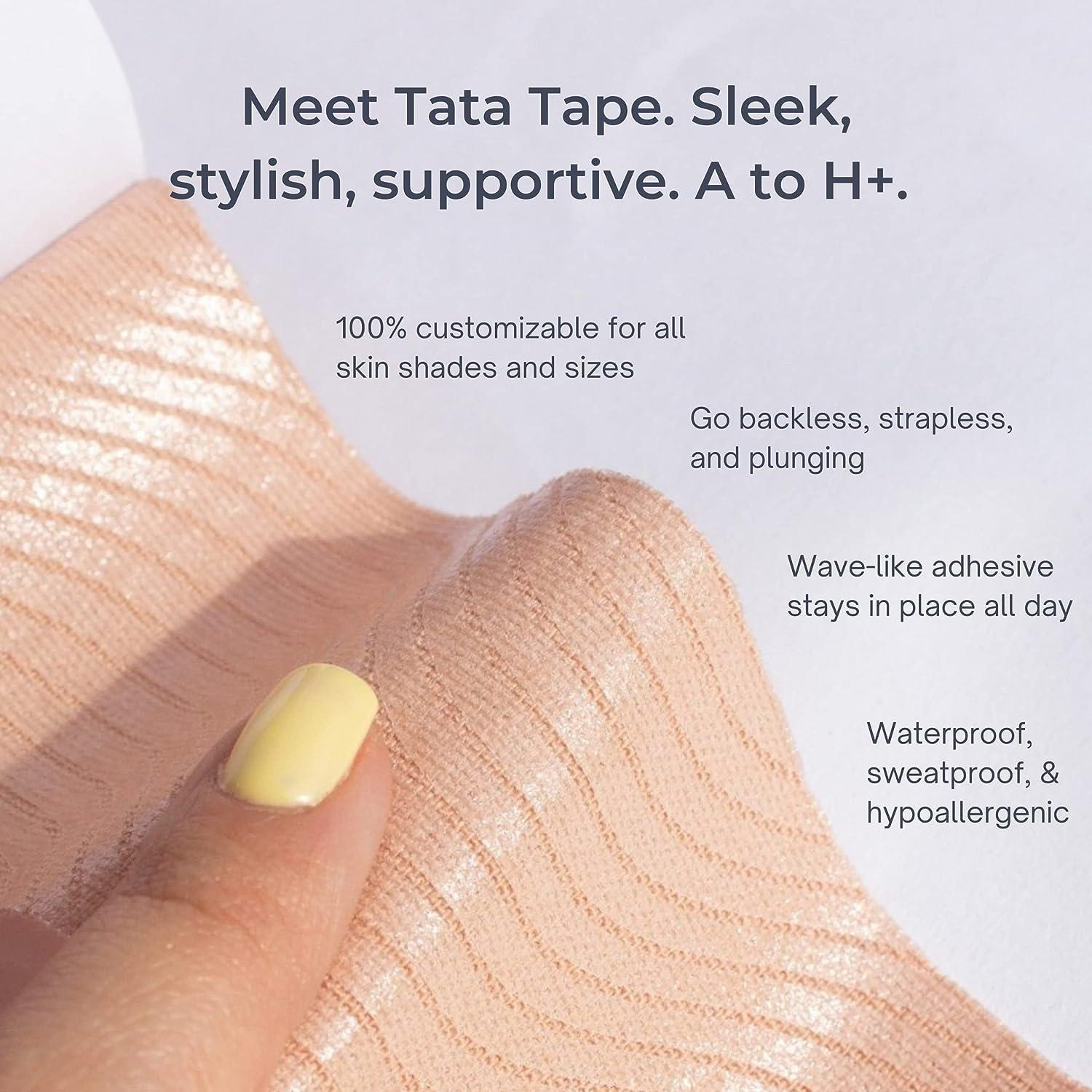 Tata Tape, Customizable Breast Tape, Medical-Grade & Ultra-Thin