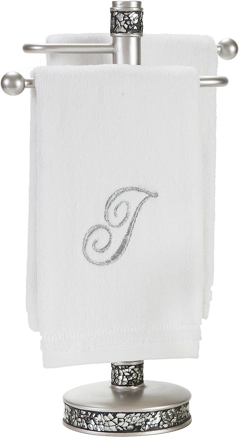 Monogrammed Towels Fingertip, Personalized Gift, 11 x 18 Inches