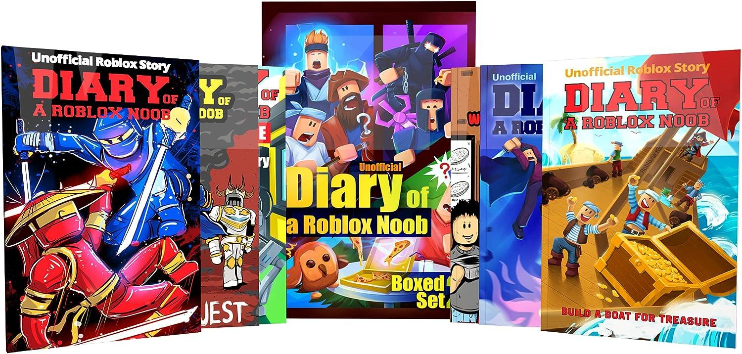  Robloxia Kid Diary of a Roblox Noob (Part 2): 6 Books Set Video  Game Adventure Stories - Independent & Unofficial Roblox Book Series for  Boys & Girls : Nord Vitae: Toys & Games