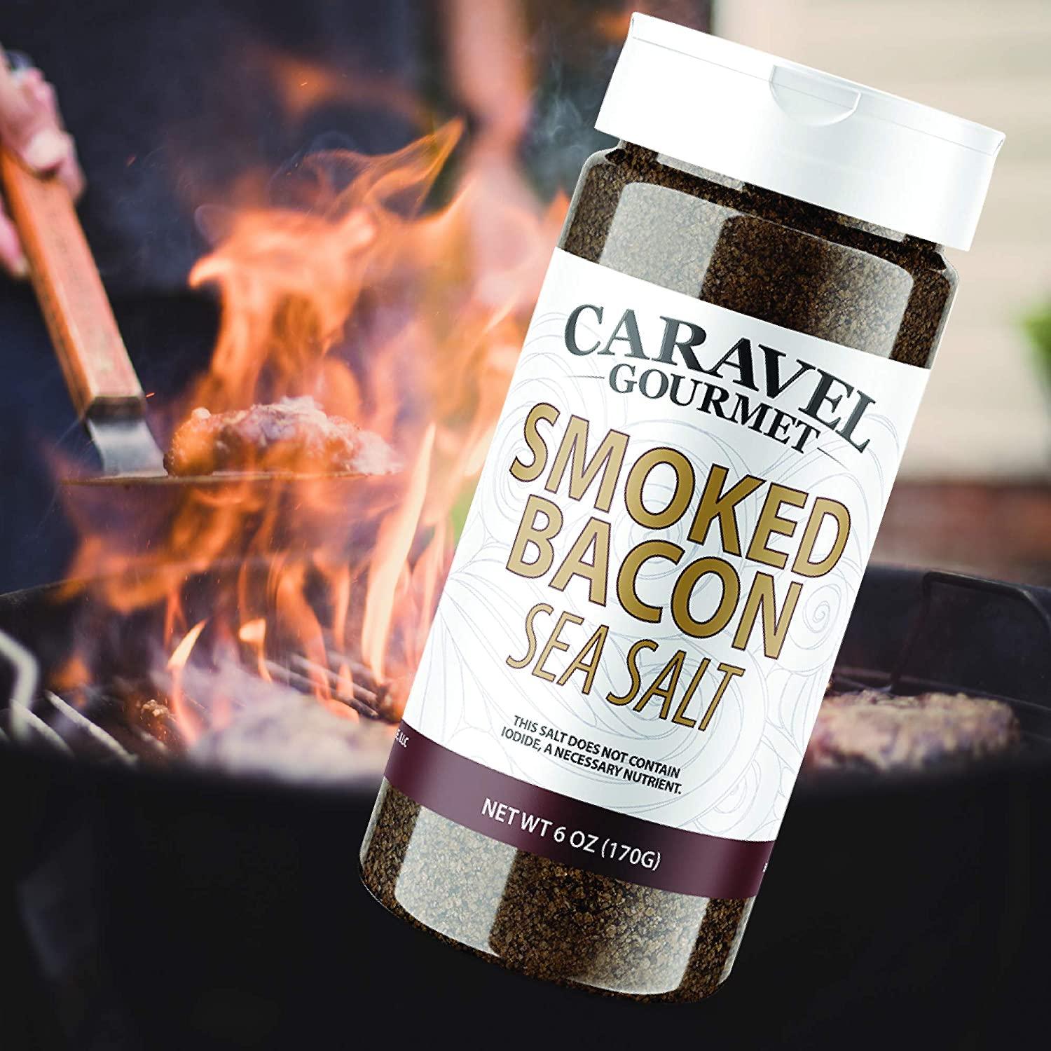 Smoked Bacon Gourmet Sea Salt – Caravel Gourmet