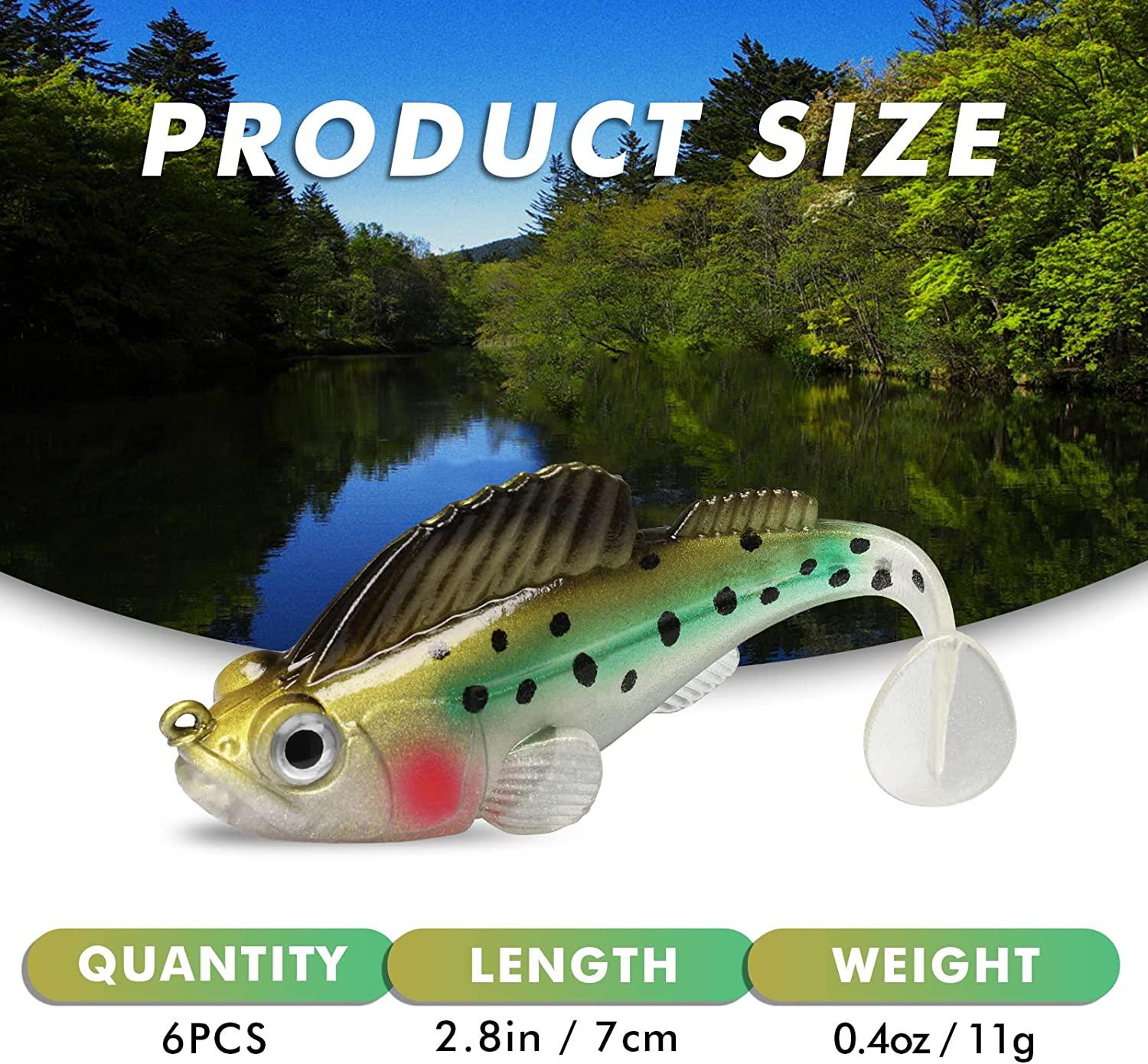 Goture Soft Fishing Lures Sea Fishing Lures for Bass Nigeria