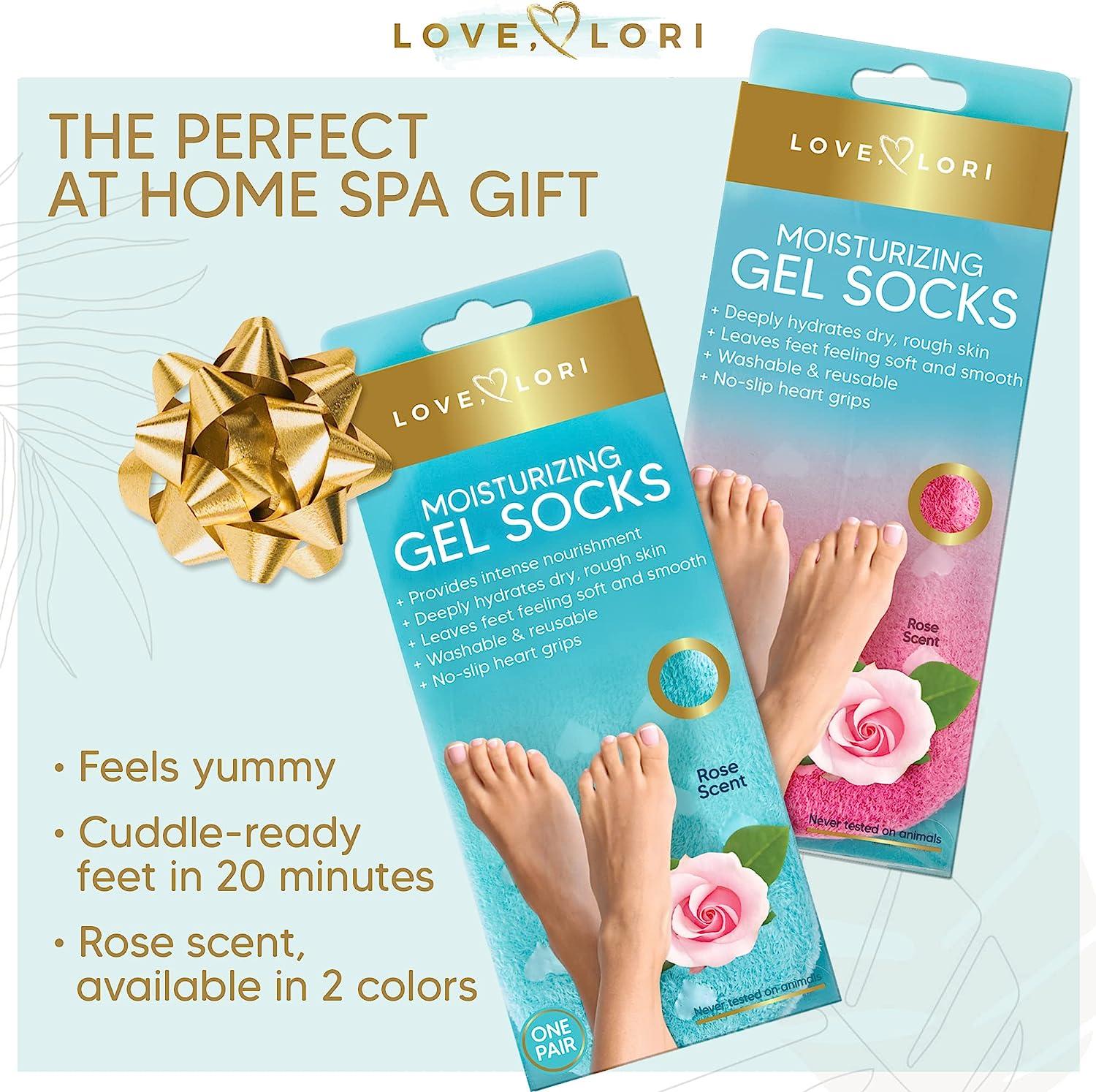 Love, Lori Callus Remover Gel & Moisturizing Foot Mask Set (3-Pack) for  Smooth Soft Feet At Home