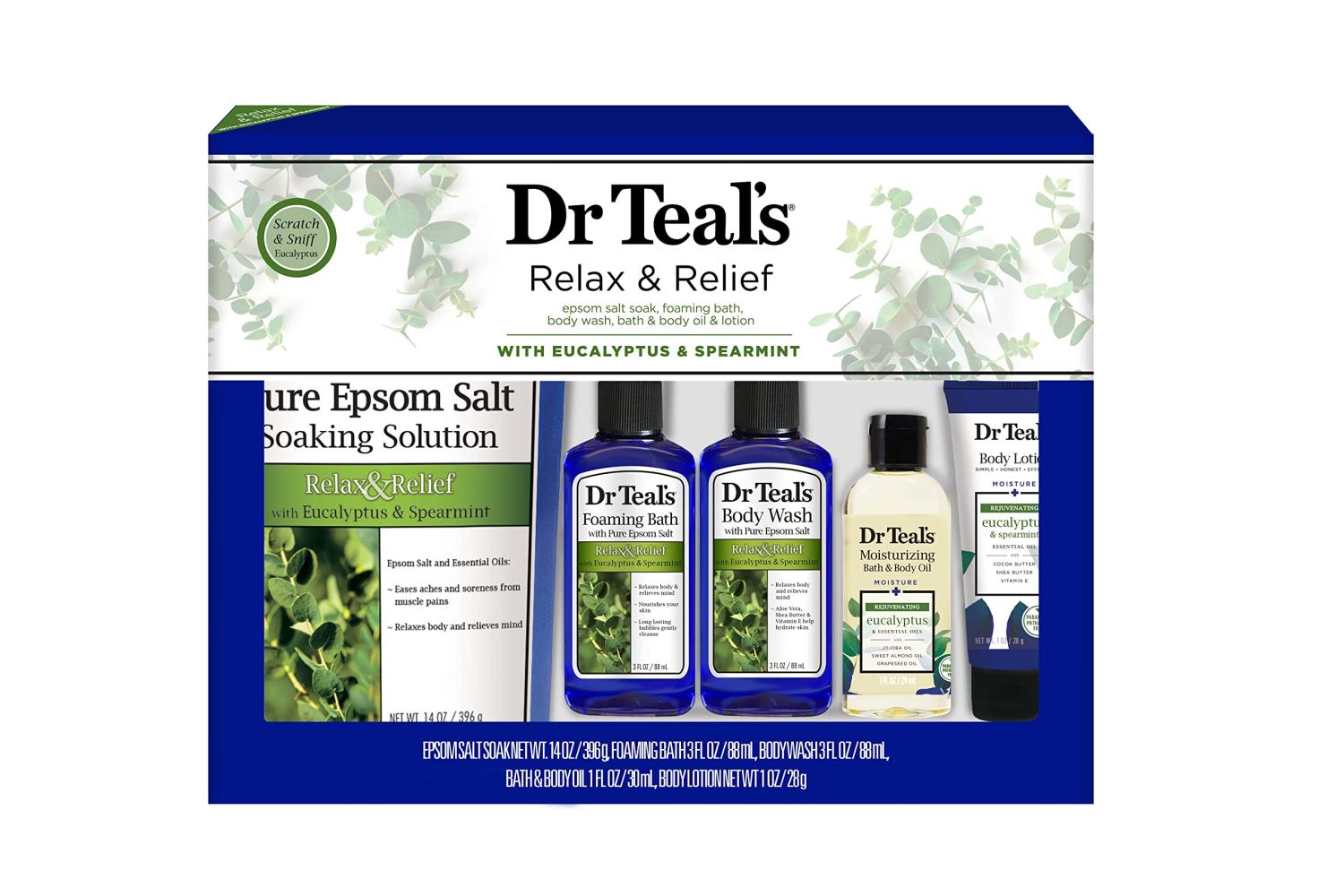 Dr teal's relax and relief gift set