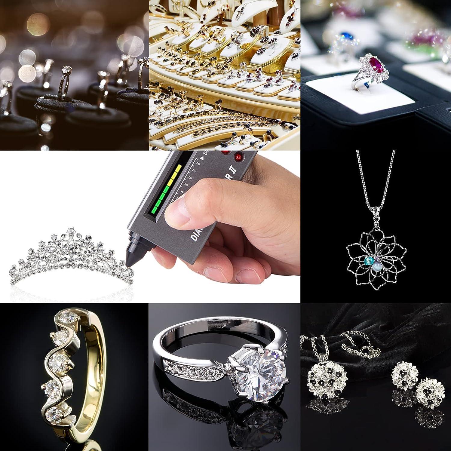 GTE, Jewelry, Electronic Diamond Gemstone Tester Analyzer Check Real Fake  Cubic Ring Zirconia