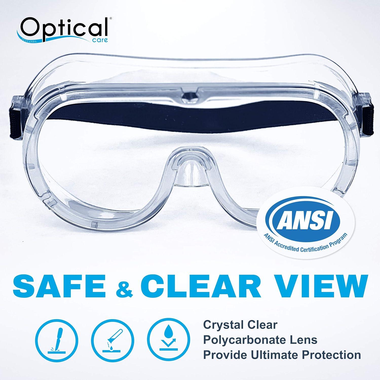 Medical Safety Goggles FDA Registered Anti-Fog Eye Protection Lab