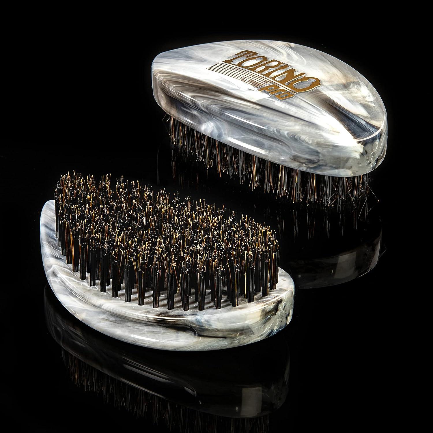 Torino Pro Curve Wave brush #154- Hard Curved brush - Reinforced Bristles