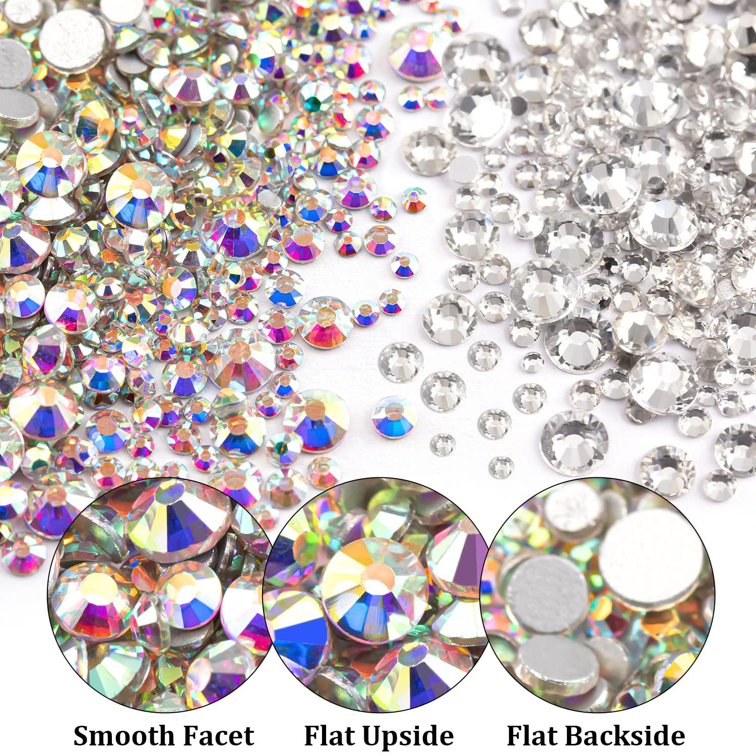 What is a rhinestone? What are different types of rhinestones