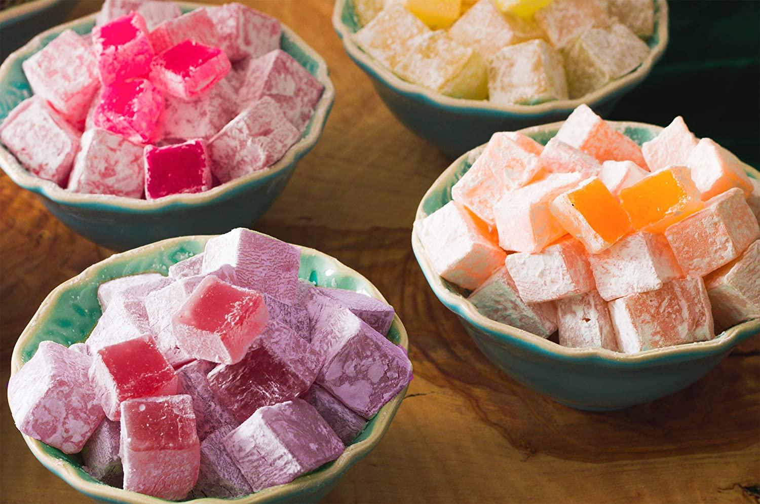 Turkish delights Mix - Traditional and tasty sweets lokums