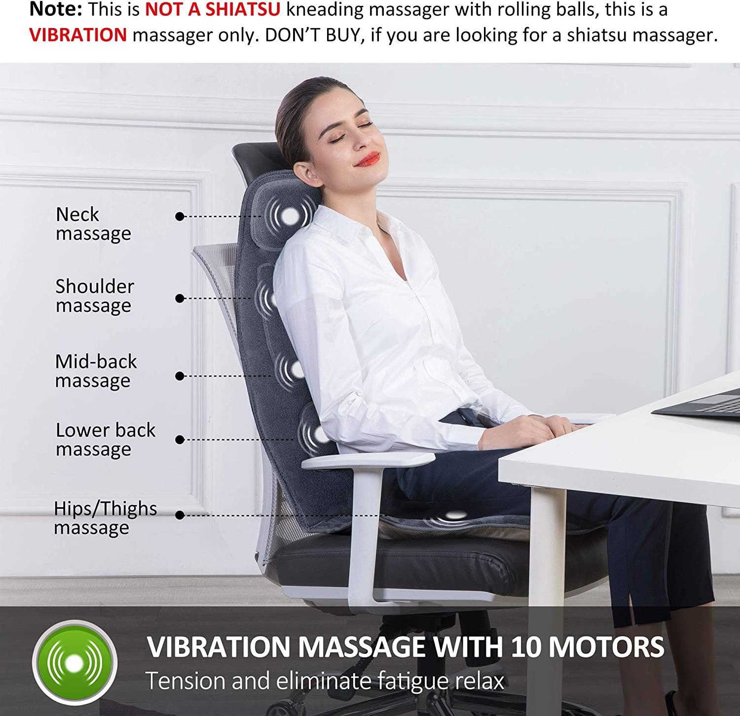 Giantex Back Massager Chair Pad