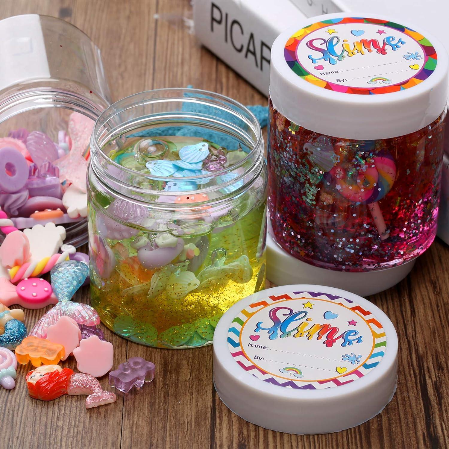 Veedoo VeeDoo Plastic Mini Containers with Lids, 1oz, Craft Storage Containers  for Beads, Glitter, Slime, Paint or Seed Storage