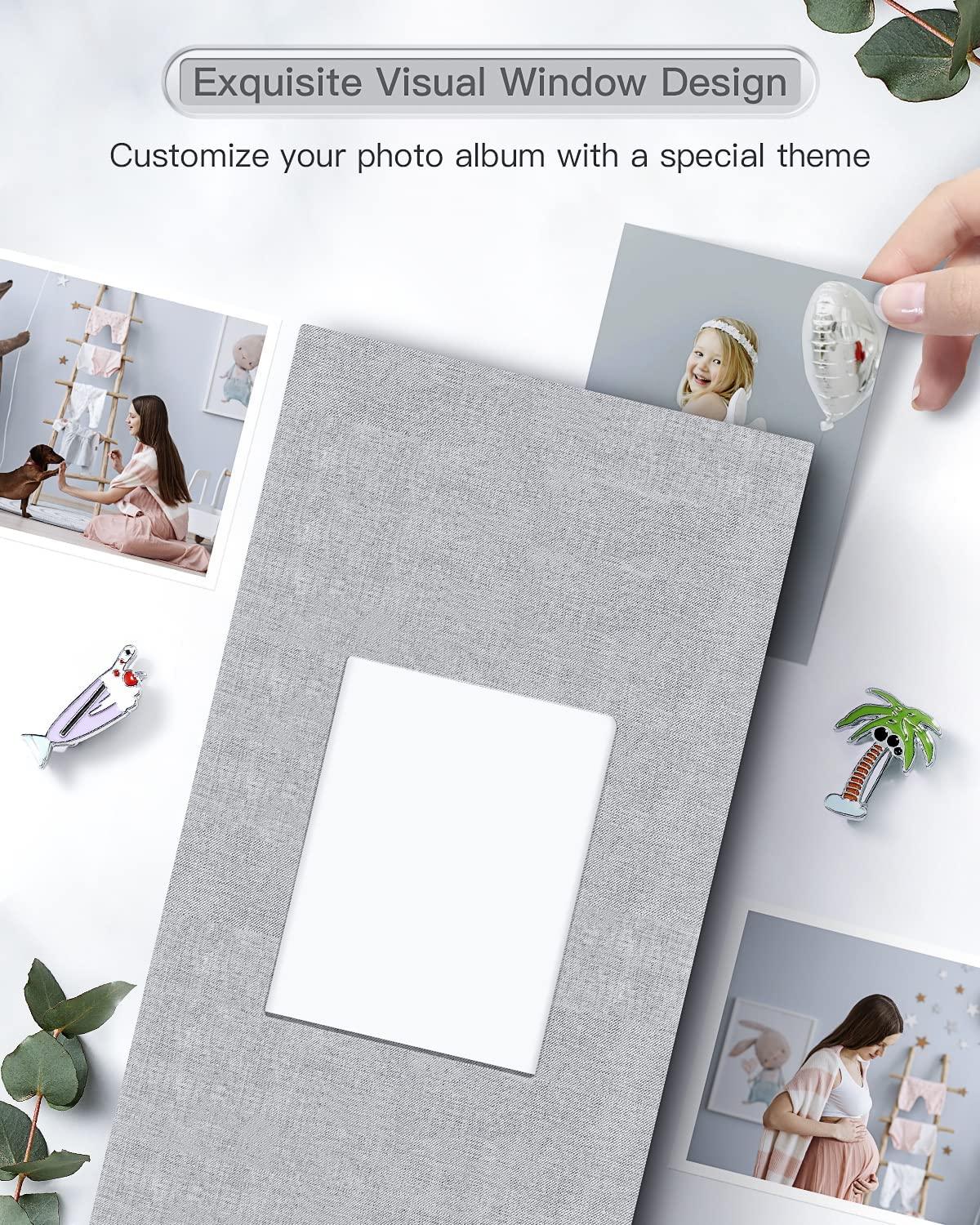 Buy Personalized Photo Album for 100 Photos 4x6. Slip-in Pocket