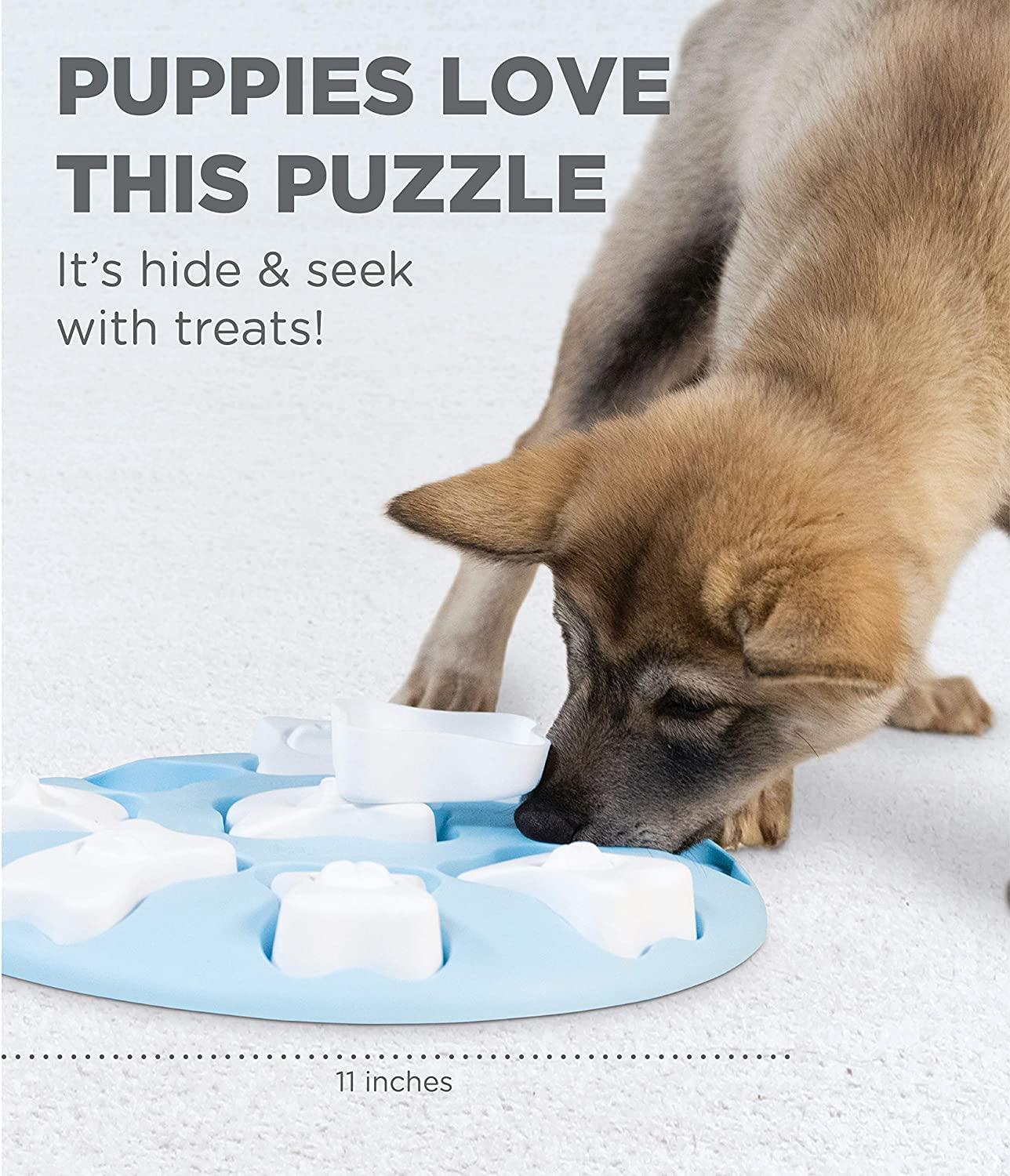 Nina Ottosson Puppy Hide N' Slide Interactive Treat Puzzle Dog Toy