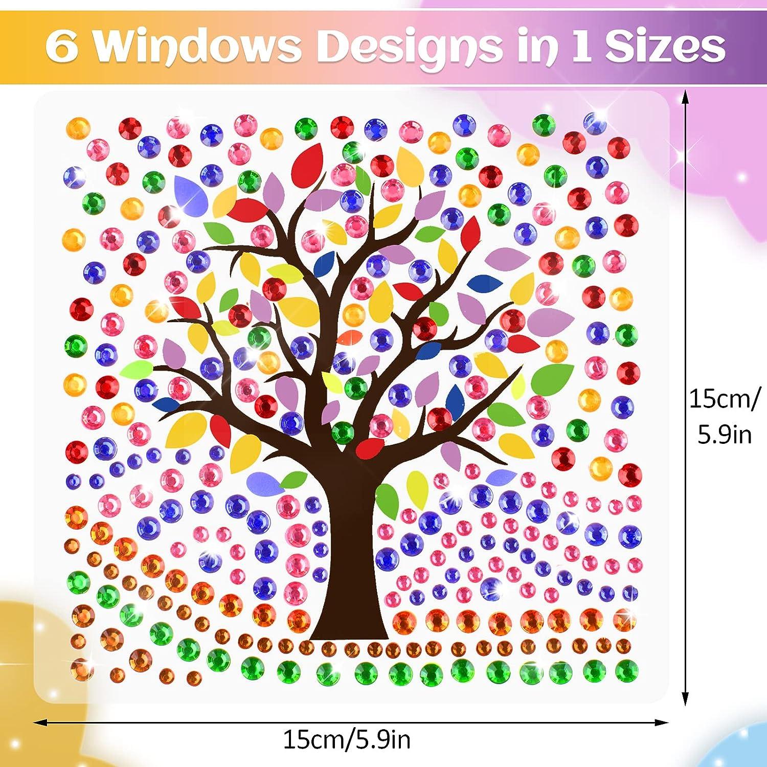 Arts and Crafts for Kids Ages 8-12 & 6-8 RTHPY Window Suncatcher Diamond  Painting Kits by Numbers for Girl Ages 7 9 11 Year Old Gem Art for Kids Ages  9-12 Birthday Gift Idea for Teens (Nature)