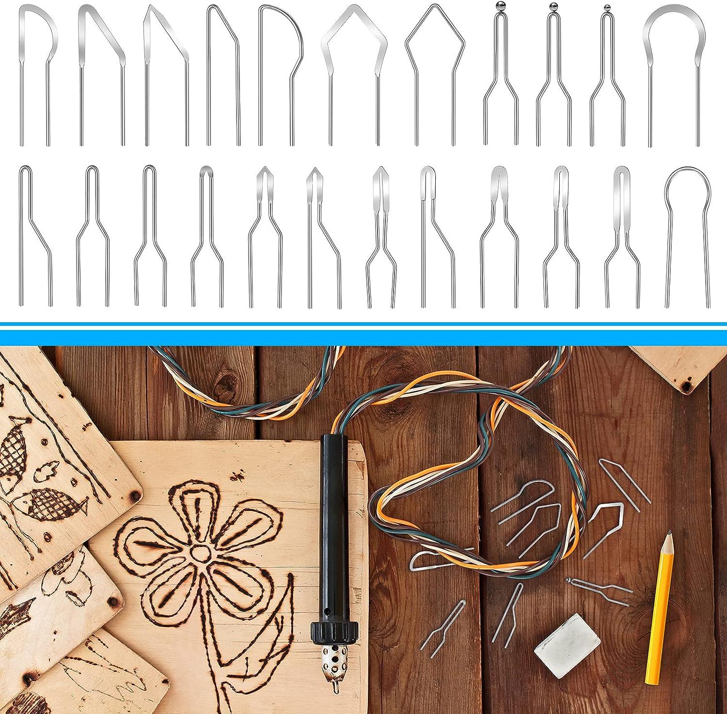 23Pcs Pyrography Wire Tips Heat Resistant Wire Pen Head Set Nickel