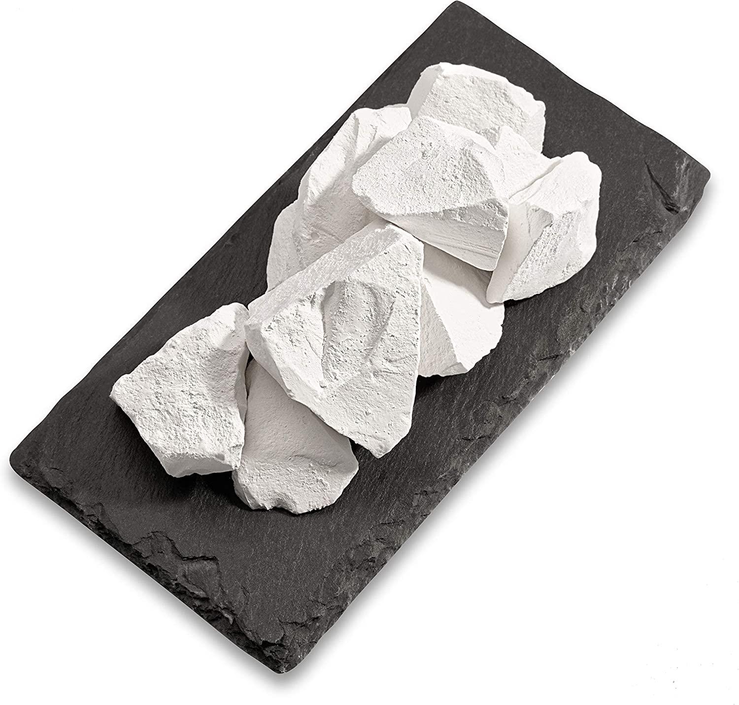 White Edible Clay Chunks Natural for Eating, Edible Qatar