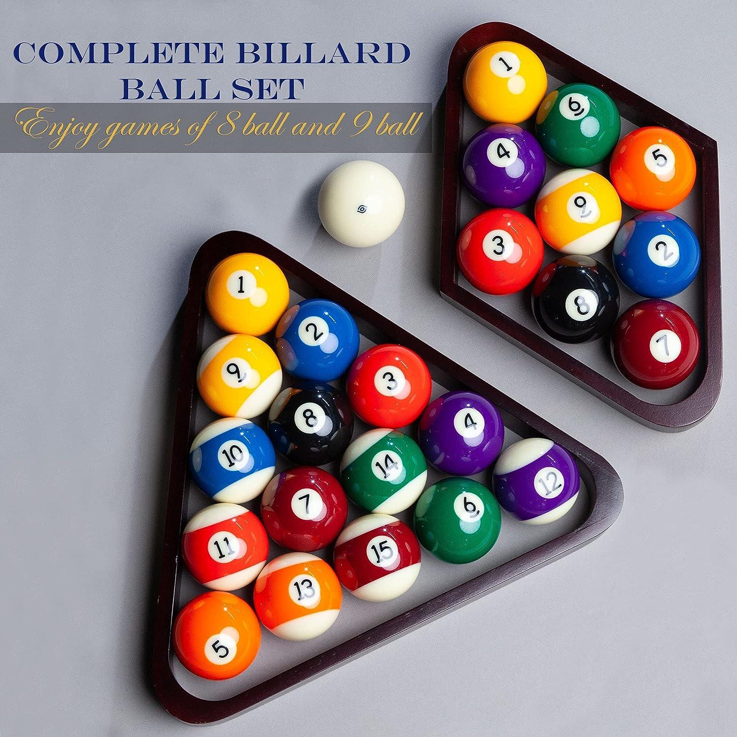Imperium Style Pool Balls Billiard Set - Regulation Size - 17 Pc 