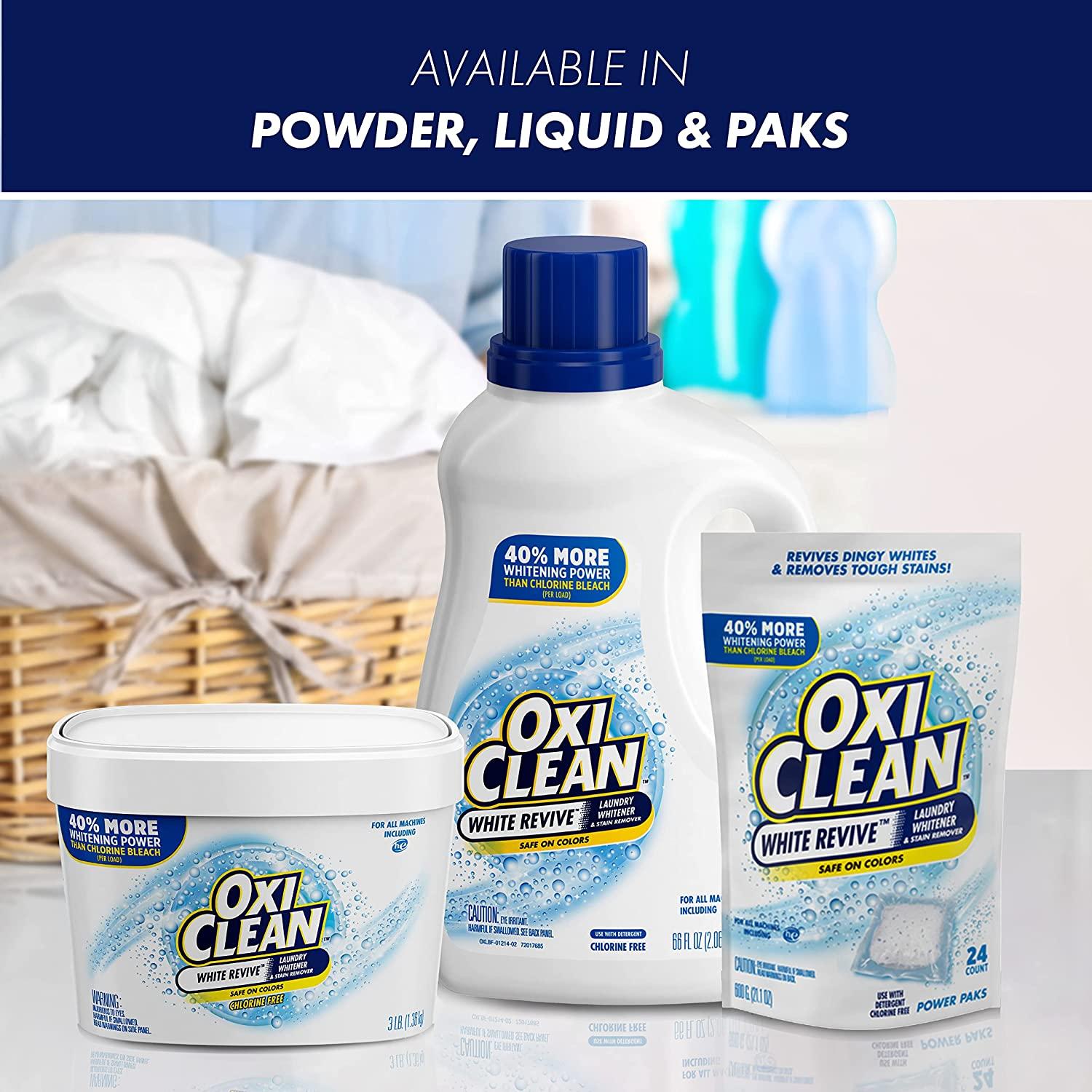 OxiClean or Bleach! Which Worked Better? 